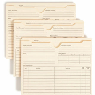 Smead Straight Tab Cut Letter Recycled File Jacket - 2" Folder Capacity - 8 1/2" x 11" - 2" Expansion - Top Tab Location - Manila - 10% Recycled - 50 / Box