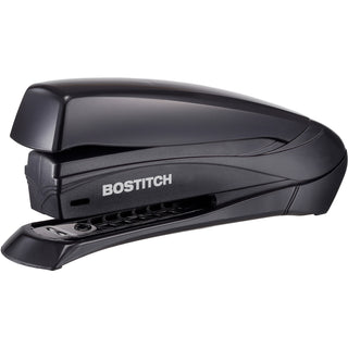 Inspire Spring-Powered Full-Strip Stapler, 20-Sheet Capacity, Black
