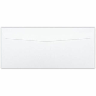 Business Source No. 10 Double-Window Invoice Envelopes - Double Window - #10 - 9 1/2" Width x 4 1/8" Length - 24 lb - Gummed - Wove - 500 / Box - White