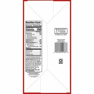 Cheez-It Original Crackers - Original - 1 Serving Pouch - 3 oz - 6 / Box
