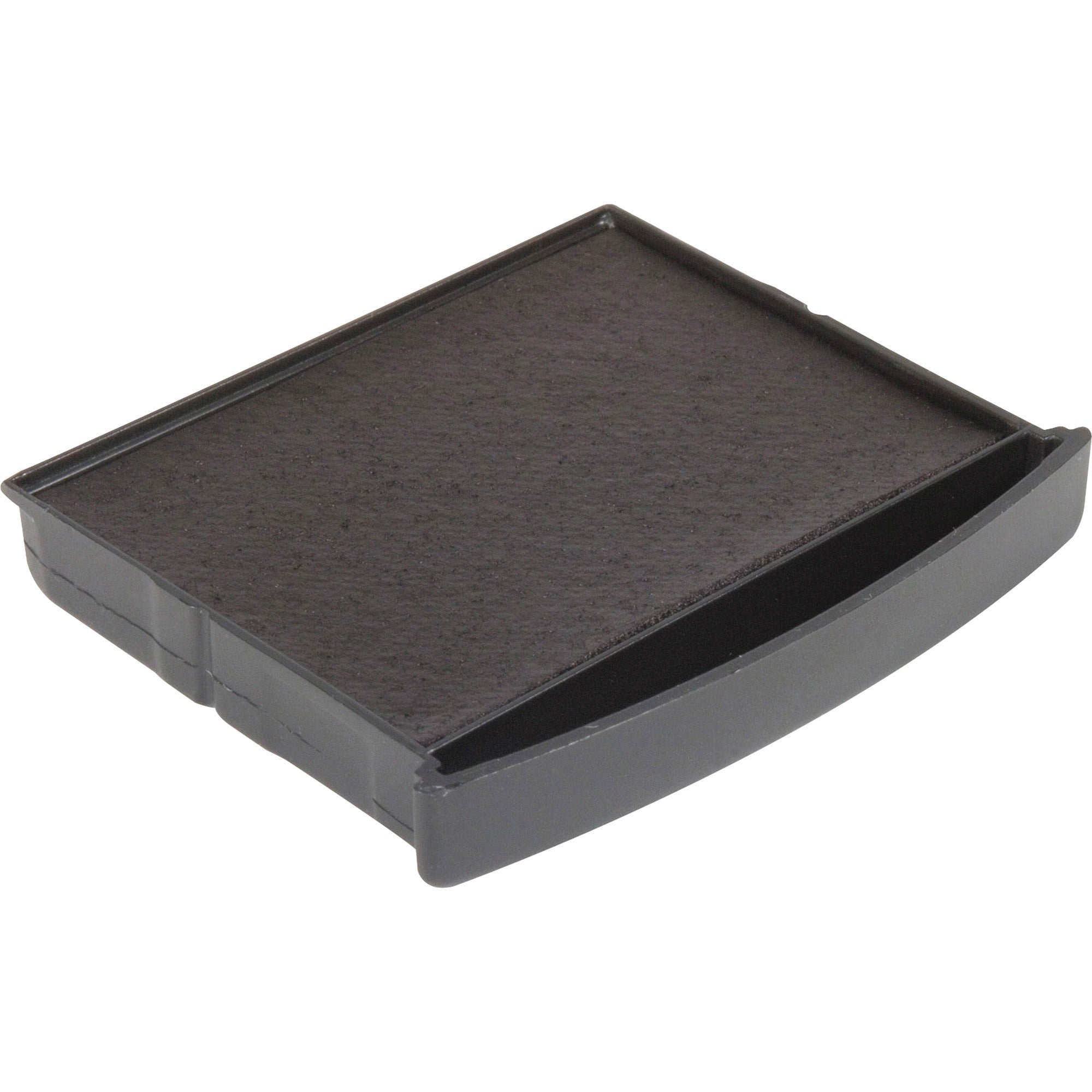 Xstamper 40150 Dater Replacement Pad - 1 Each - Black Ink - Black - 