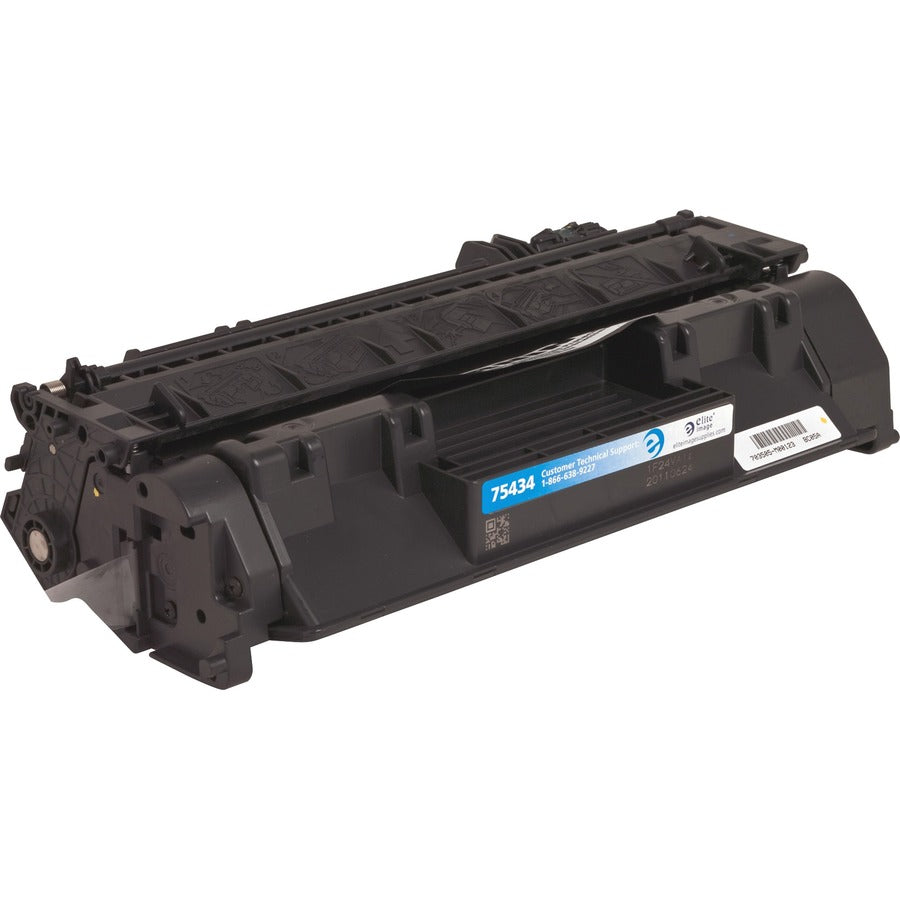 Elite Image Remanufactured Laser Toner Cartridge - Alternative for HP 05A (CE505A) - Black - 1 Each - 2300 Pages
