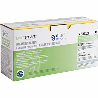 Elite Image Remanufactured Laser Toner Cartridge - Alternative for HP 12A (Q2612A) - Black - 1 Each - 4000 Pages - 1