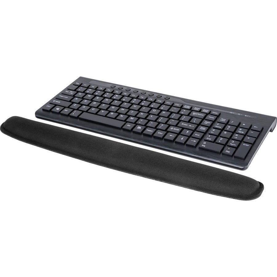 Memory Foam Keyboard Wrist Rest, 2.87 x 18, Black