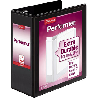 Cardinal XtraValue ClearVue Slant-D Ring Binder, Sold as 1 Each