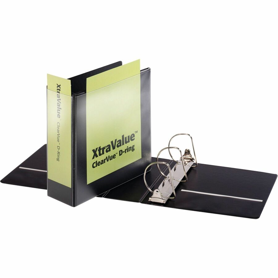 Cardinal XtraValue ClearVue Slant-D Ring Binder, Sold as 1 Each - 5