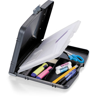 officemate-triple-file-clipboard-storage-box-8-1-2-x-11-spring-clip-black-1-each_oic83610 - 4