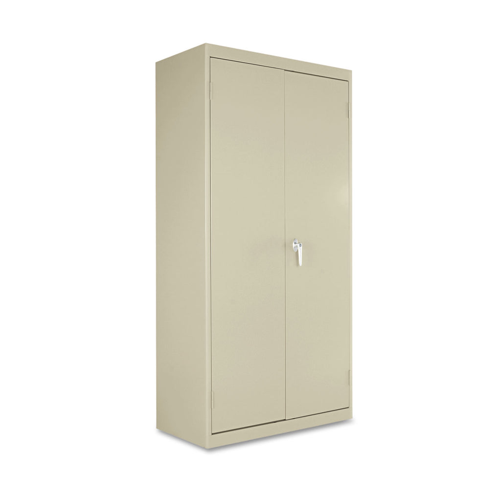 Economy Assembled Storage Cabinet, 36w x 18d x 72h, Putty - 