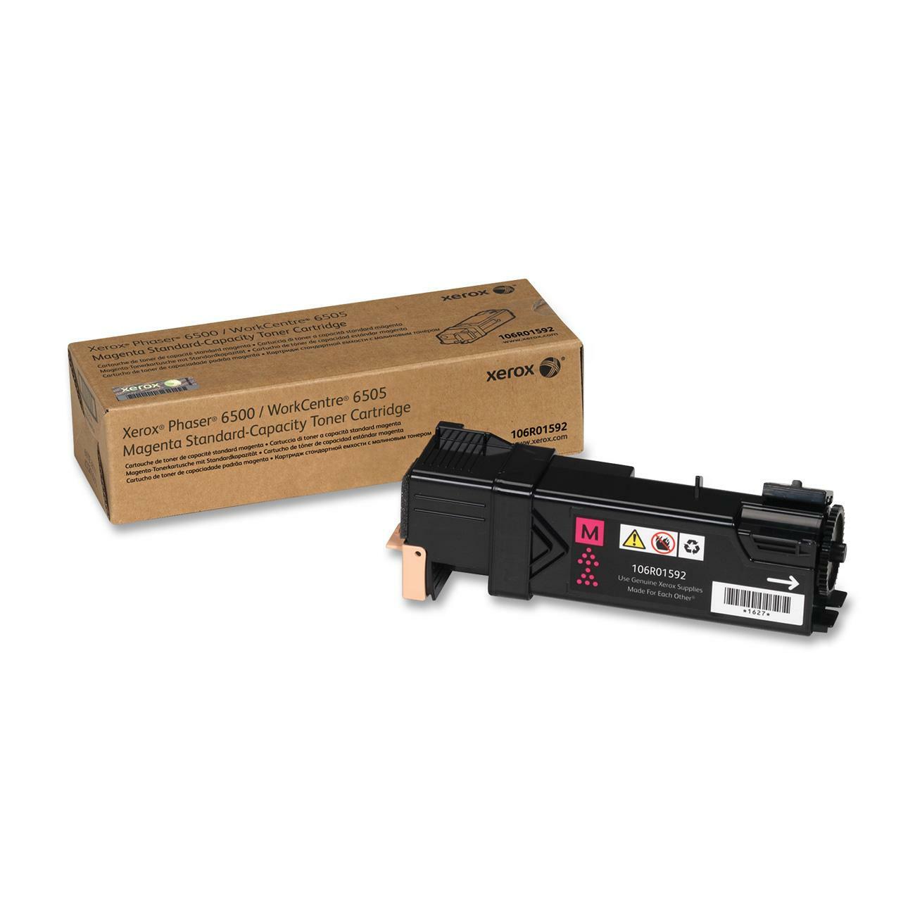 Xerox Toner Cartridge - Laser - Standard Yield - 1000 Pages - Magenta - 1 Each - 