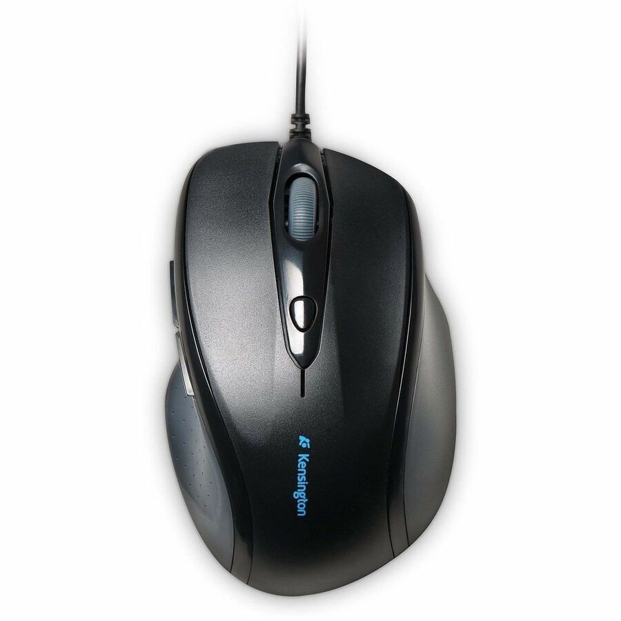 Pro Fit Wired Full-Size Mouse, USB 2.0, Right Hand Use, Black