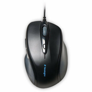 Pro Fit Wired Full-Size Mouse, USB 2.0, Right Hand Use, Black