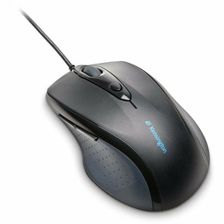 Pro Fit Wired Full-Size Mouse, USB 2.0, Right Hand Use, Black