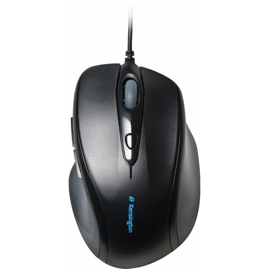 Pro Fit Wired Full-Size Mouse, USB 2.0, Right Hand Use, Black
