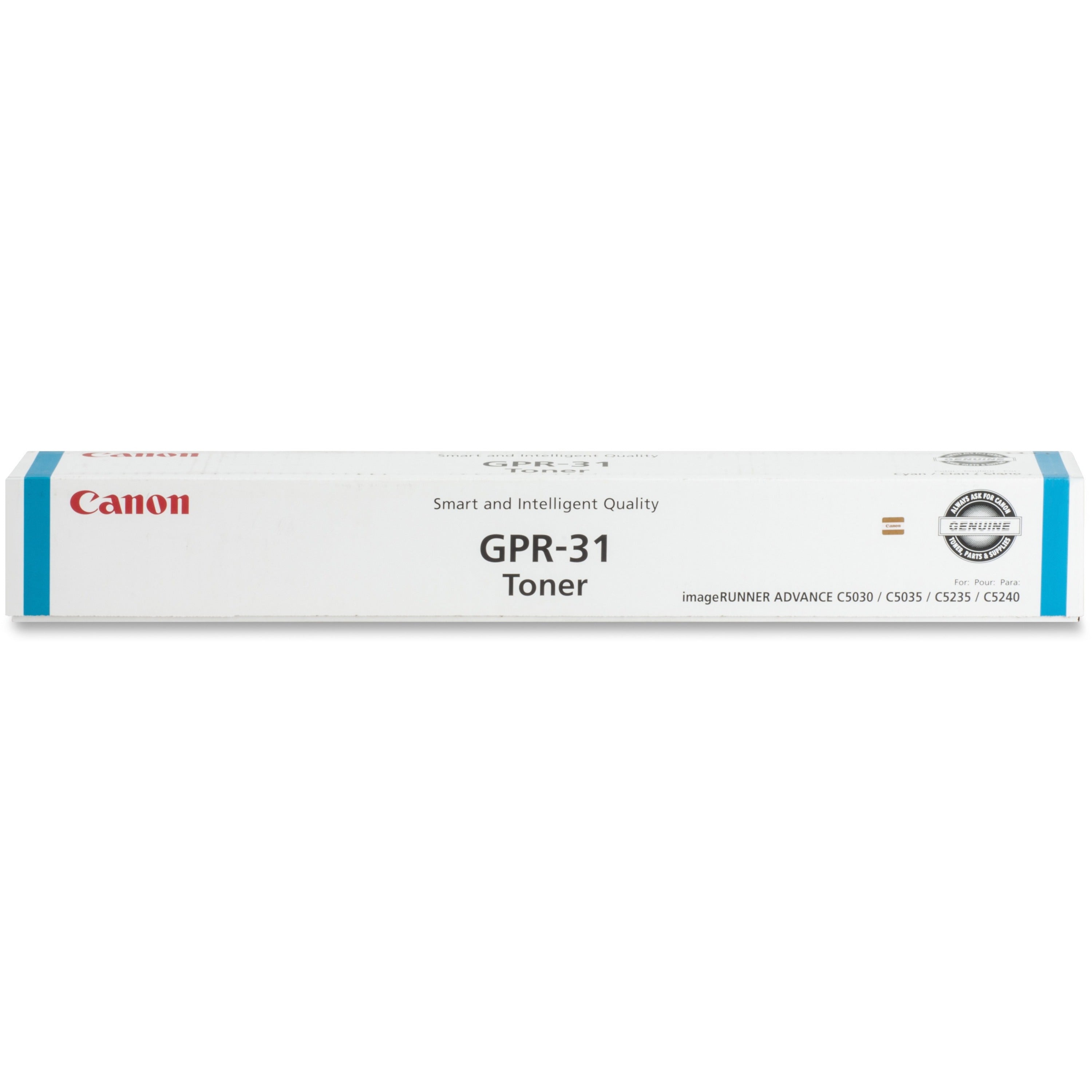 2794B003AA (GPR-31) Toner, 27,000 Page-Yield, Cyan