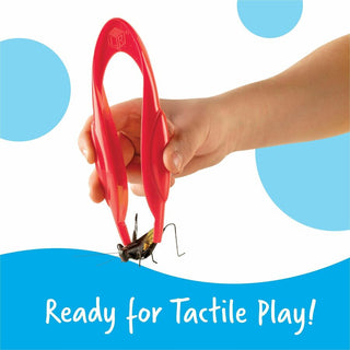 Learning Resources Jumbo Tweezers Set - Theme/Subject: Learning - Skill Learning: Fine Motor, Sensory Perception, Eye-hand Coordination - 3-6 Year - Red, Blue, Green, Yellow, Orange, Purple
