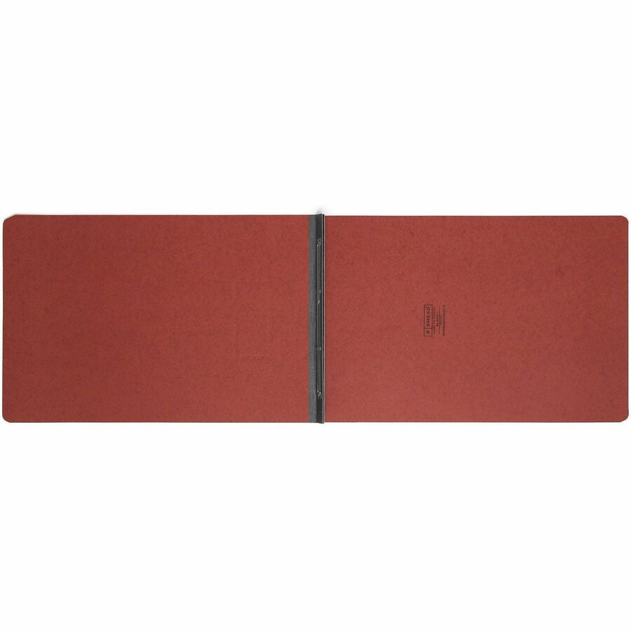 Prong Fastener Pressboard Report Cover, Two-Piece Prong Fastener, 3" Capacity, 11 x 17, Red/Red