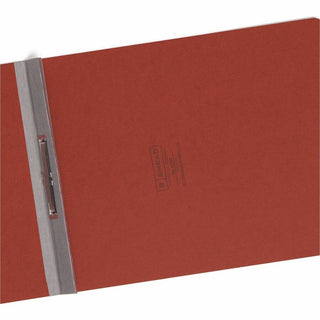 Smead Letter Recycled Report Cover - 2" Folder Capacity - 8 1/2" x 11" - 250 Sheet Capacity - 2" Expansion - 1 Fastener(s) - Pressboard - Red - 100% Paper Recycled - 1 Each