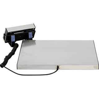 Brecknell Portable Shipping Scale - 400 lb / 181 kg Maximum Weight Capacity - White