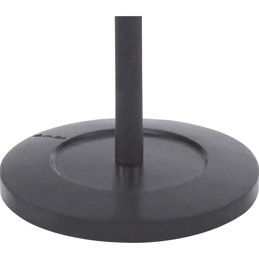 Viena Coat Stand, Eight Knobs, Steel, 16w x 16d x 70.5h, Black