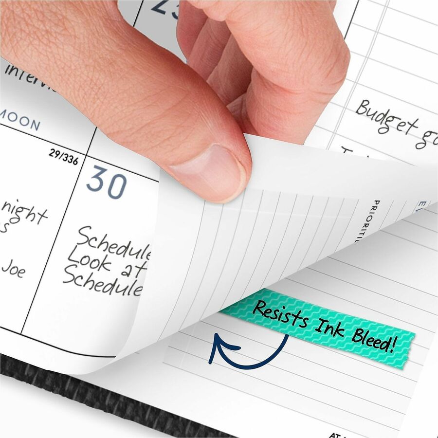 Contemporary Weekly/Monthly Planner, Vertical-Column Format, 11 x 8.25, Graphite Cover, 12-Month (Jan to Dec): 2024