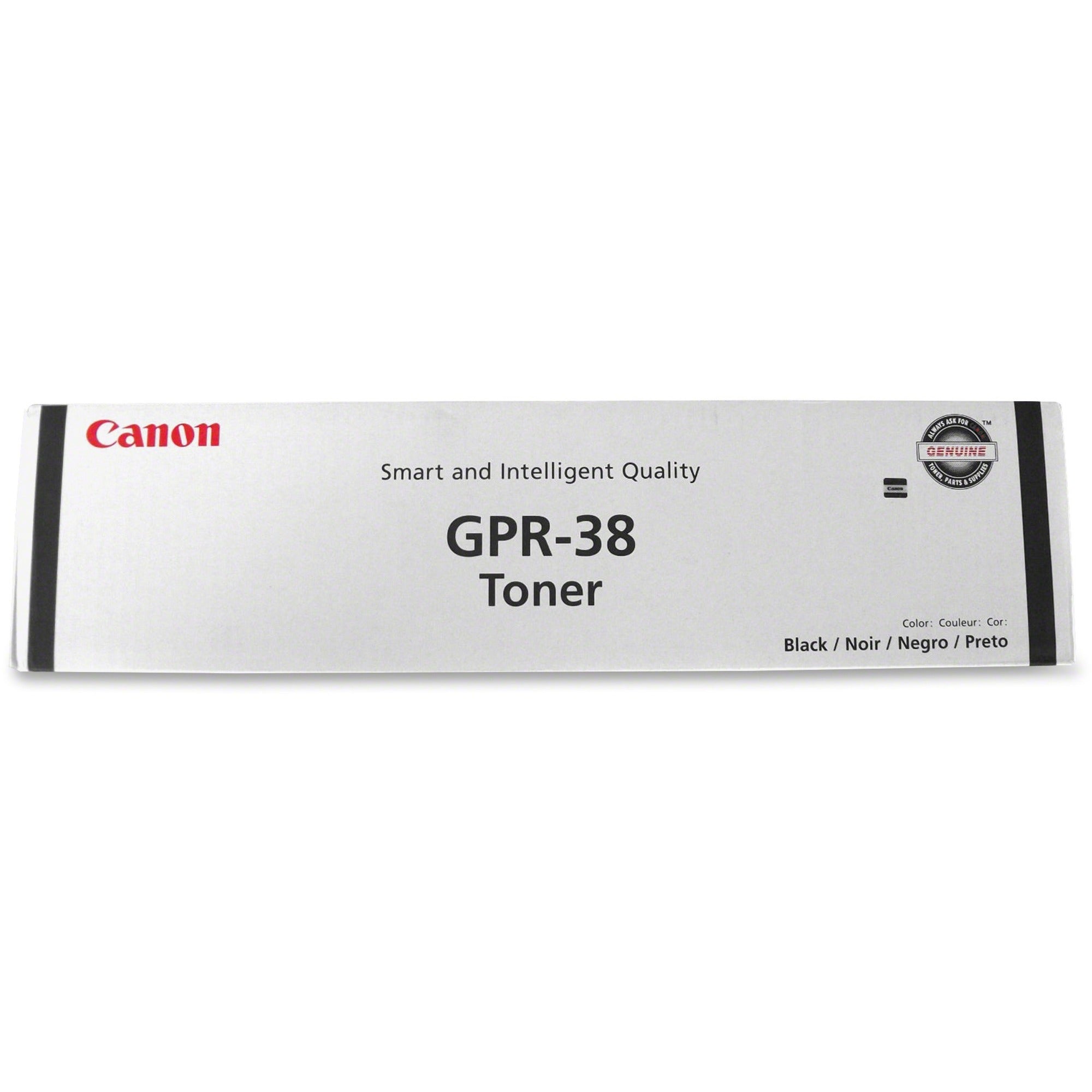 3766B003AA (GPR-38) Toner, 56,000 Page-Yield, Black