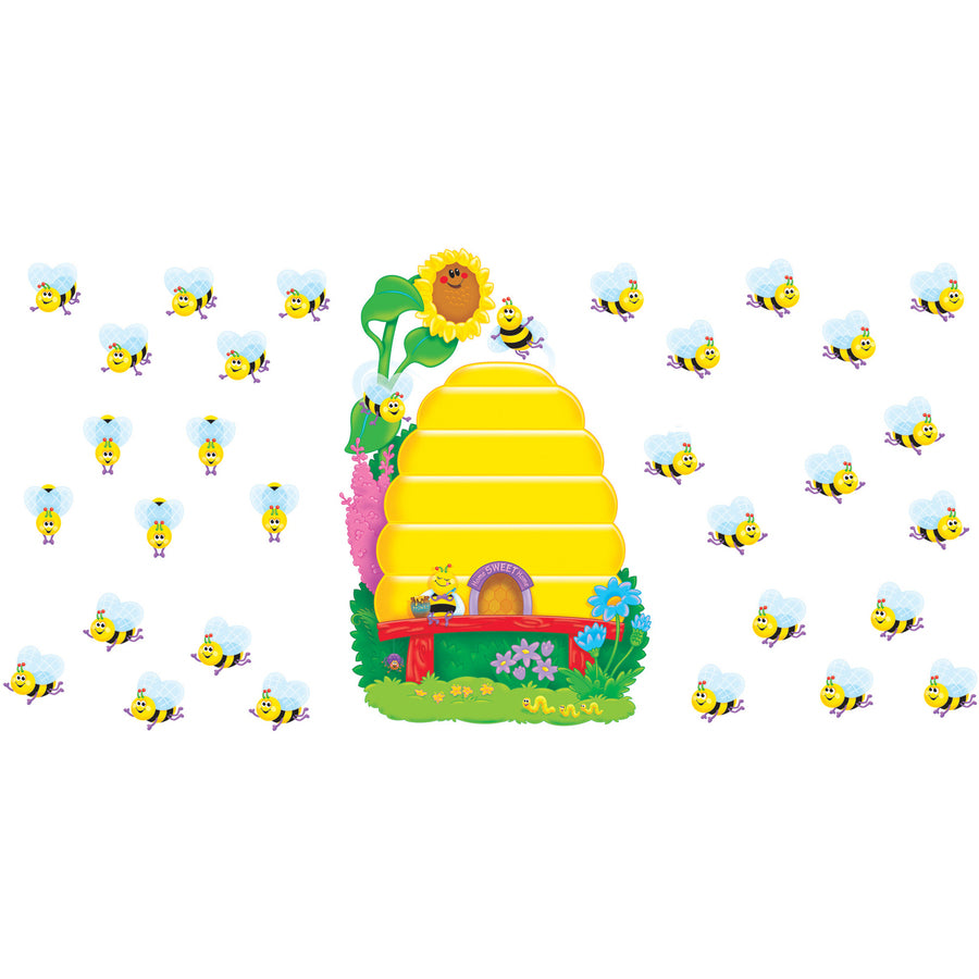 Busy Bees Job Chart Plus Bulletin Board Set 18.25" x 17.5", 38 Pieces