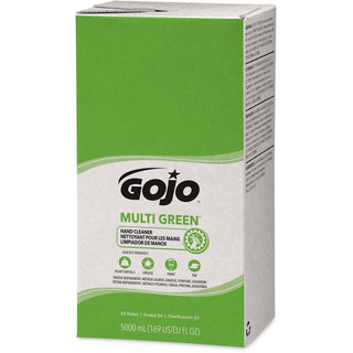 Gojo Pro TDX 5000 Refill Multi Green Hand Cleaner - Citrus ScentFor - 1.3 gal (5 L) - Soil Remover, Dirt Remover - Hand - Green - Non-abrasive - 2 / Carton