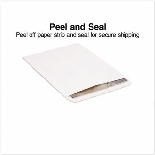 Peel Seal Strip Catalog Envelope, #10 1/2, Square Flap, Self-Adhesive Closure, 9 x 12, White, 100/Box