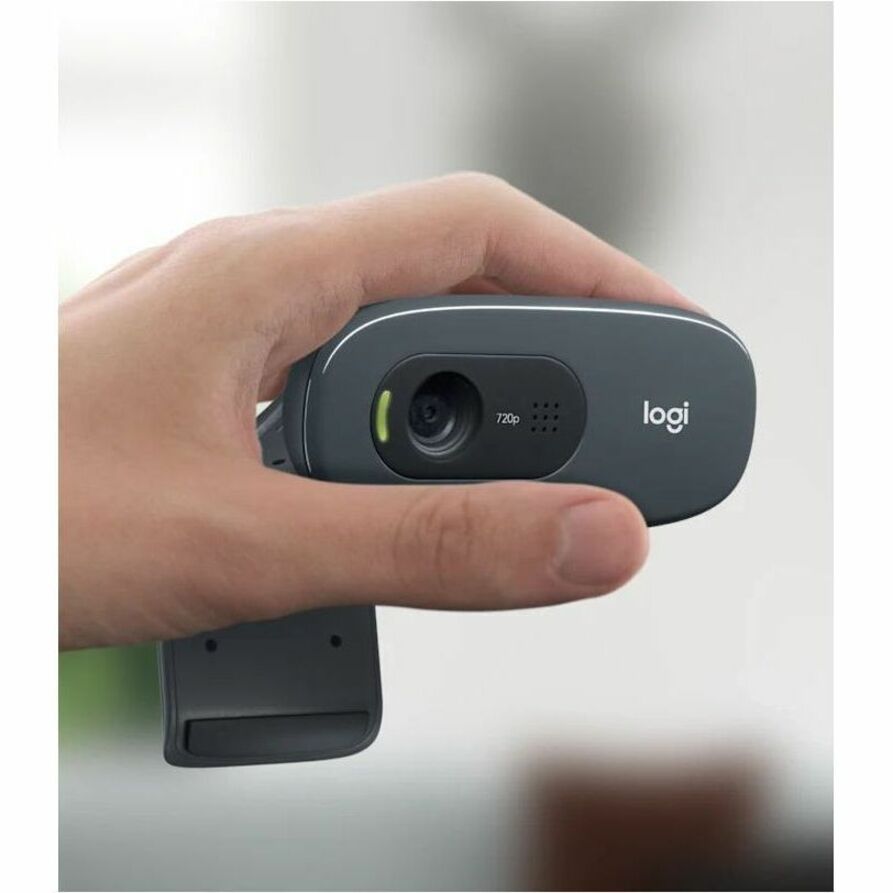 C270 HD Webcam, 1280 pixels x 720 pixels, 1 Mpixel, Black