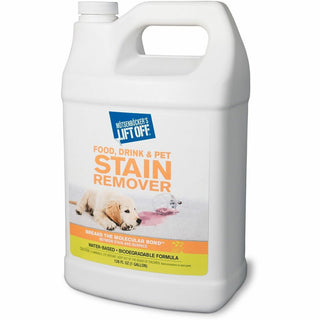 Mtsenbcker's Lift Off Food/Drink/Pet Stain Remover - 128 fl oz (4 quart)Bottle - 1 Each - Environmentally Friendly - White