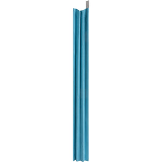 Nature Saver Letter Recycled Classification Folder - 8 1/2" x 11" - End Tab Location - 2 Divider(s) - Fiberboard - Blue - 100% Recycled - 10 / Box