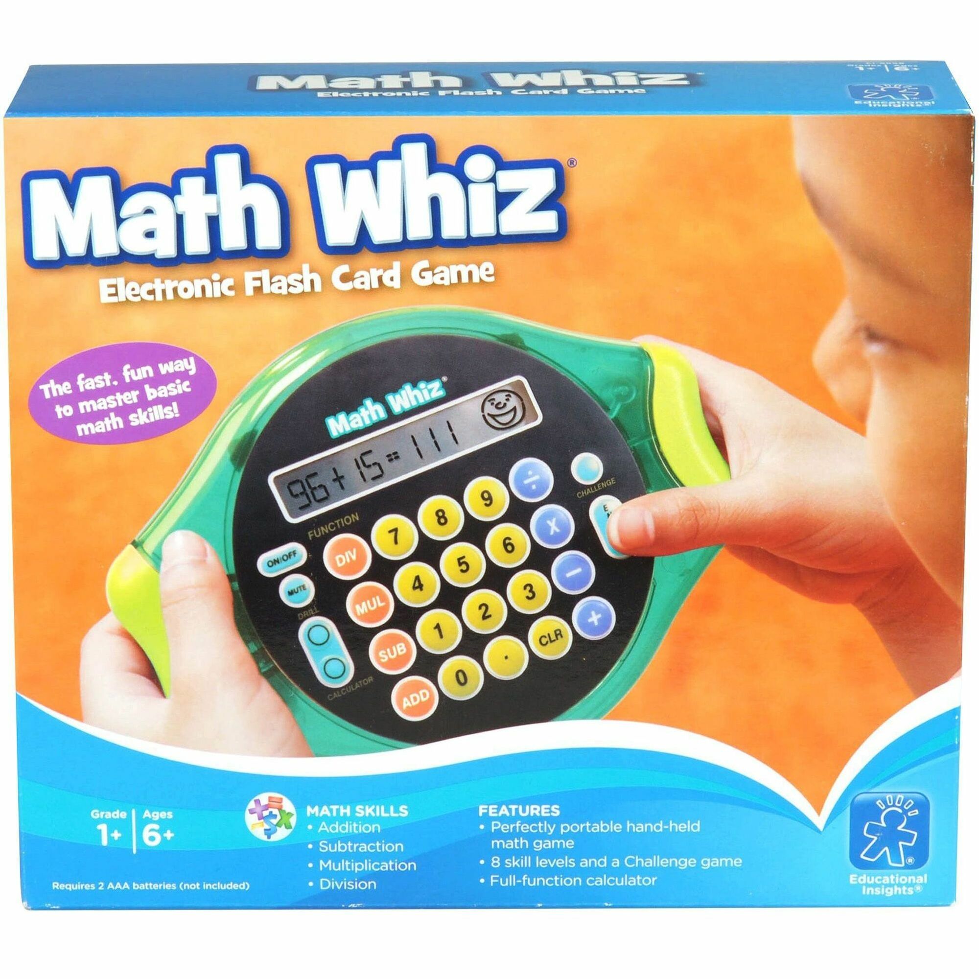 learning-resources-handheld-math-whiz-game-skill-learning-mathematics-quiz-addition-subtraction-multiplication-division-6-year-&-up-multi_lrn8899 - 1