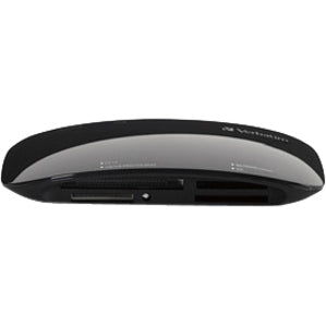 Verbatim Universal Card Reader, USB 2.0 - Black - USB 2.0 - Black - 