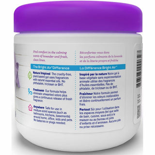 Super Odor Eliminator, Lavender and Fresh Linen, Purple, 14 oz Jar