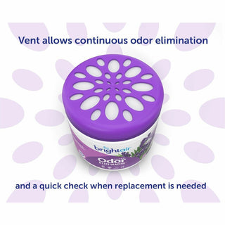 Super Odor Eliminator, Lavender and Fresh Linen, Purple, 14 oz Jar