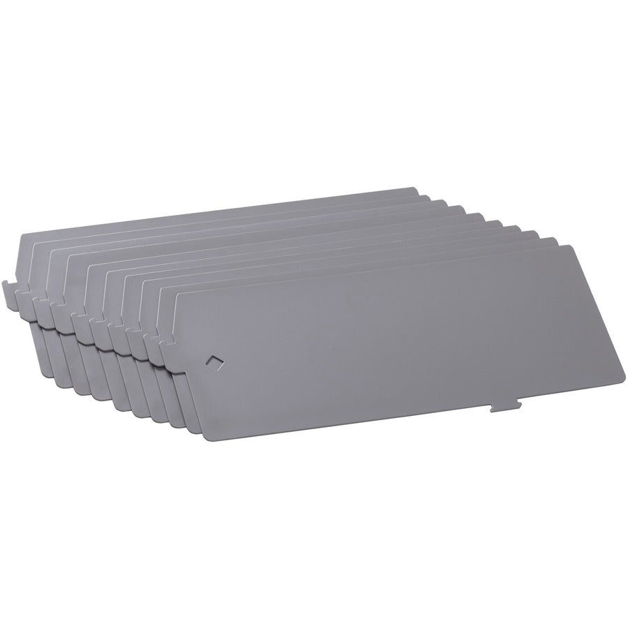 Lorell Lateral File Divider Kit - Gray - 