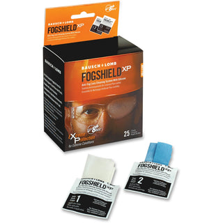 Bausch + Lomb Anti-fog Lens Cleaning Tissues - For Safety Glasses, Eyeglasses, Goggle, Face Shield - Anti-static, Pre-moistened - 25 / Box - White - 