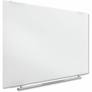 Clarity Glass Dry Erase Board with Aluminum Trim, 60 x 36, White Surface