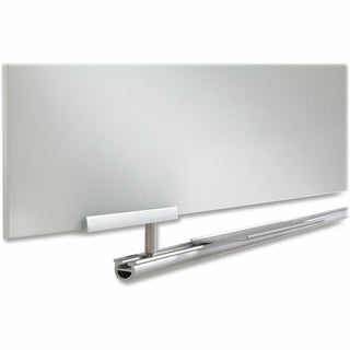 Clarity Glass Dry Erase Board with Aluminum Trim, 60 x 36, White Surface