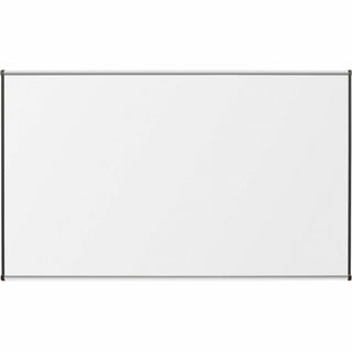 Lorell Dry-Erase Marker Board - 48" (4 ft) Width x 36" (3 ft) Height - Porcelain Enameled Steel Surface - Satin Aluminum Frame - Magnetic - Ghost Resistant - 1 Each - 