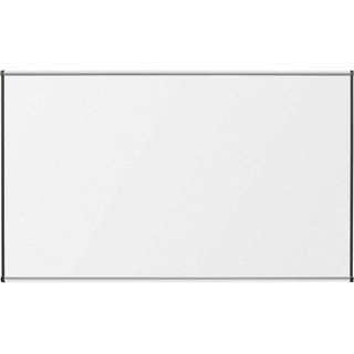 Lorell Dry-Erase Marker Board - 72" (6 ft) Width x 48" (4 ft) Height - Porcelain Enameled Steel Surface - Satin Aluminum Frame - Magnetic - Ghost Resistant - Assembly Required - 1 Each - 