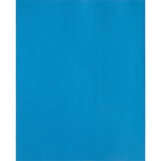 Business Source Letter Recycled Pocket Folder - 8 1/2" x 11" - 100 Sheet Capacity - 3 x Prong Fastener(s) - 1/2" Fastener Capacity - 2 Inside Front & Back Pocket(s) - Leatherette - Light Blue - 35% Recycled - 25 / Box