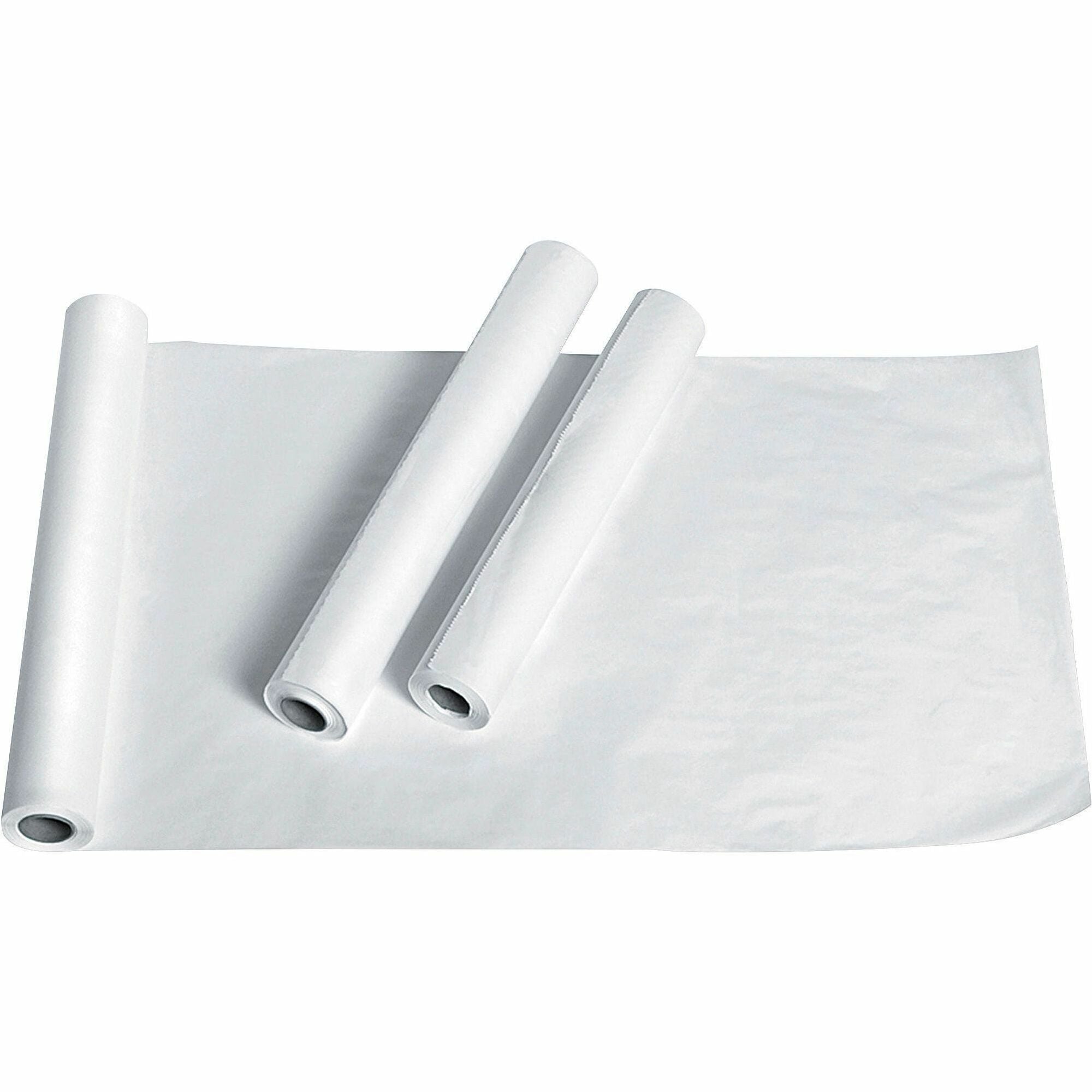 Medline Exam Table Paper - 125 ft Length x 18" Width - Paper - Crepe - 12 / Box