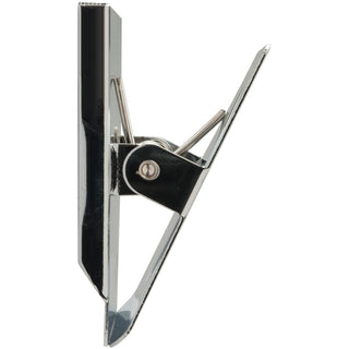 Business Source Nickel Plated Magnetic Clips - 1.5" Length - 1Each - Chrome - Metal