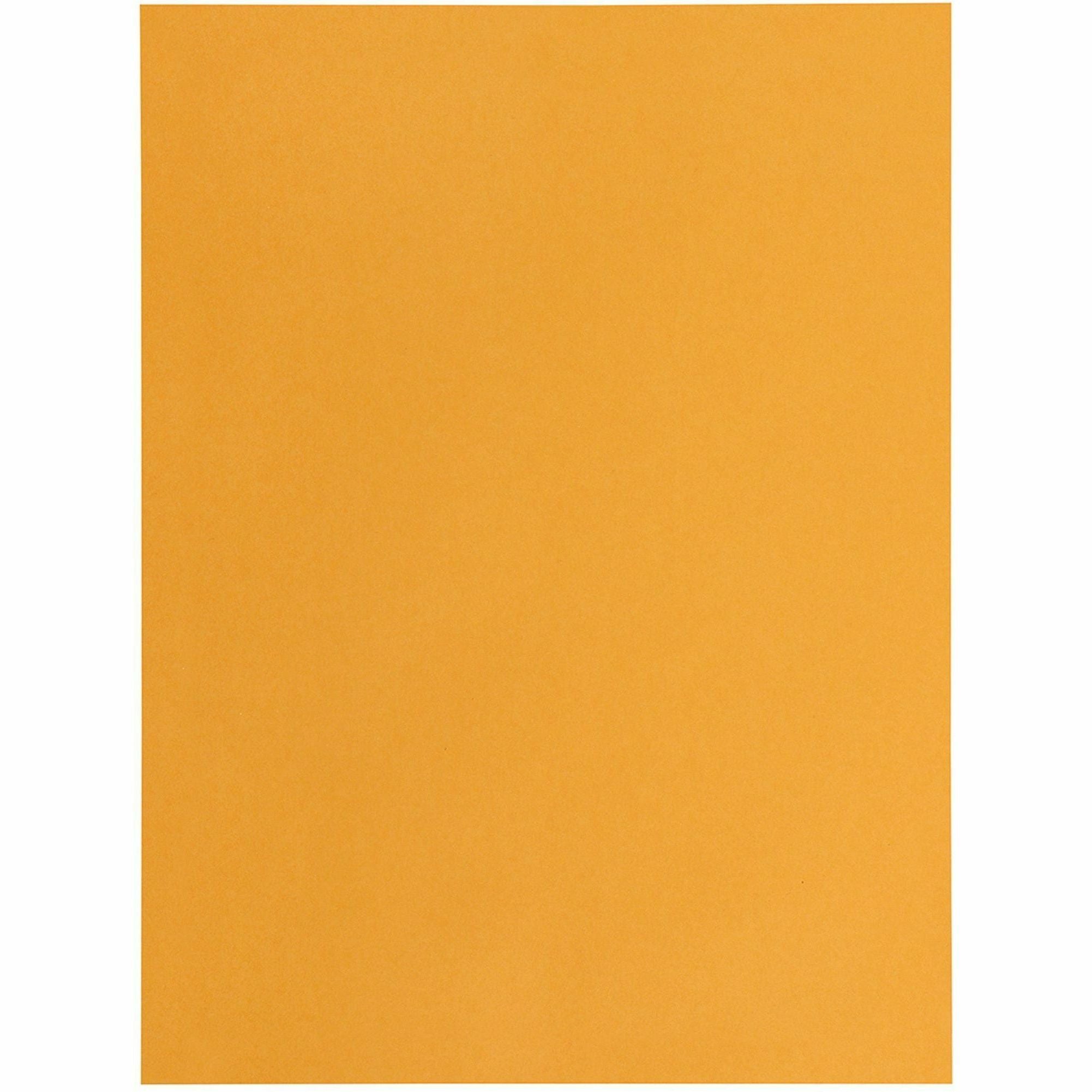 Quality Park 9 x 12 High Bulk Clasp Envelopes with Deeply Gummed Flaps - Clasp - 9" Width x 12" Length - Gummed - Kraft - 100 / Box - Brown Kraft - 