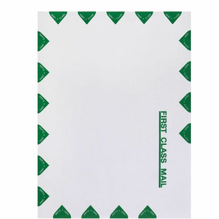 Redi-Strip Catalog Envelope, First Class, #10 1/2, Cheese Blade Flap, Redi-Strip Adhesive Closure, 9 x 12, White, 100/Box