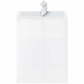 Redi-Strip Catalog Envelope, #14 1/2, Cheese Blade Flap, Redi-Strip Adhesive Closure, 11.5 x 14.5, White, 100/Box