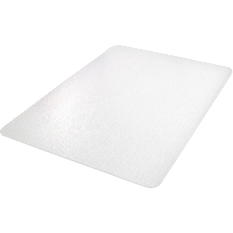 All Day Use Chair Mat - All Carpet Types, 36 x 48, Rectangular, Clear