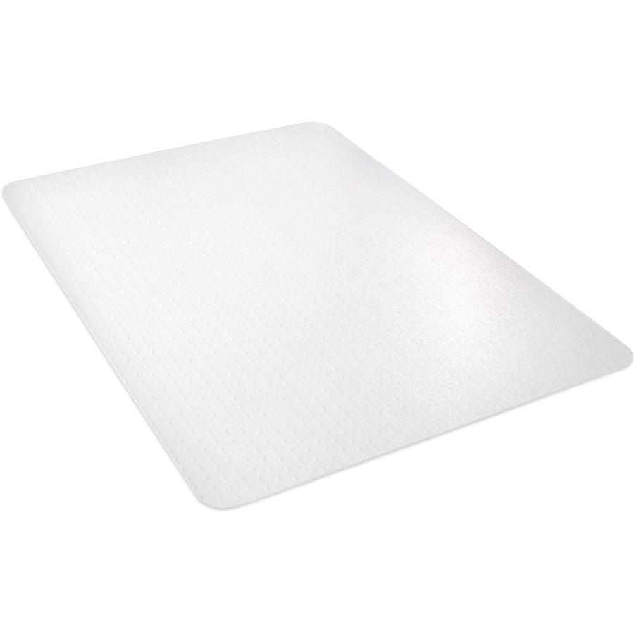 All Day Use Chair Mat - All Carpet Types, 36 x 48, Rectangular, Clear