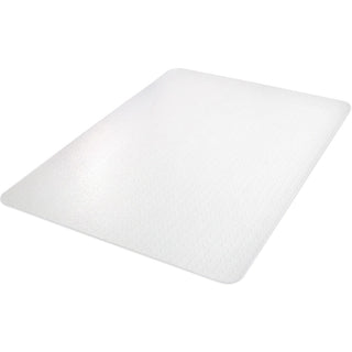 All Day Use Chair Mat - All Carpet Types, 45 x 53, Rectangle, Clear